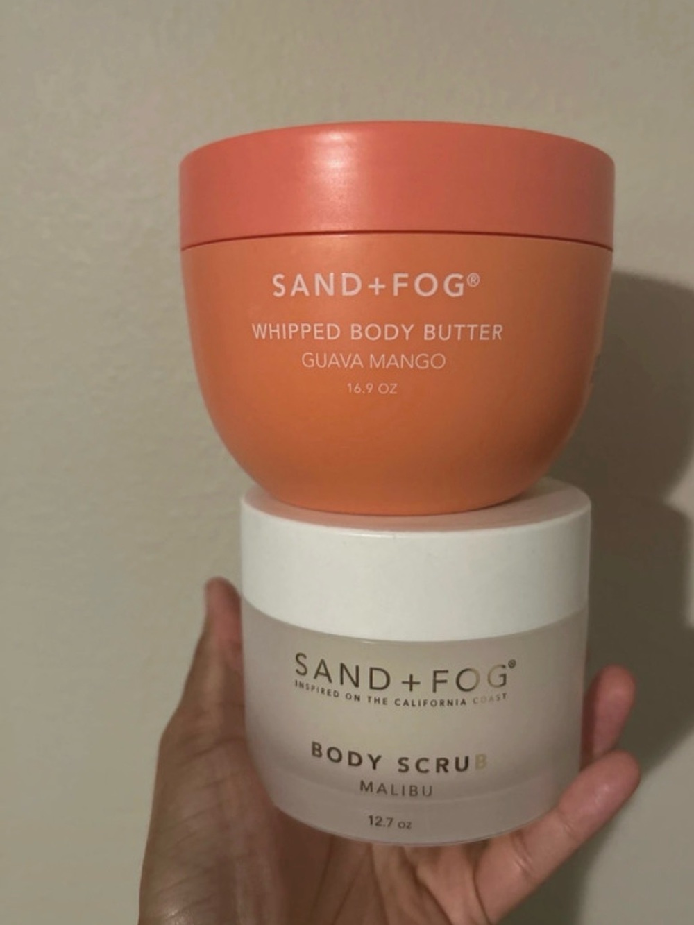 SAND+FOG Guava Mango Whipped Body Butter and Malibu Scrub